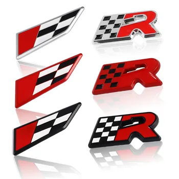 3D Автомобил R Cupra Лого Отзад на Багажника на Емблемата на Стикер на Предния Капак на Скара Иконата на Етикети за Seat Leon Ateca Arona Ibiza Altea Cupra Формула