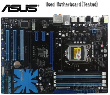 ASUS P7P55 LX десктоп дънна платка за Intel, DDR3 LGA 1156 за I3, I5 процесор, 16 GB P55, използвани дънна платка на КОМПЮТЪР