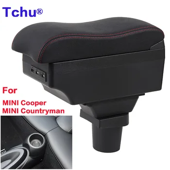 За MINI Cooper подлакътник кутия За Countryman R53 R56 R57 R58 R60 Авто Подлакътник скоростна Дооснащение резервни части, автомобилни аксесоари