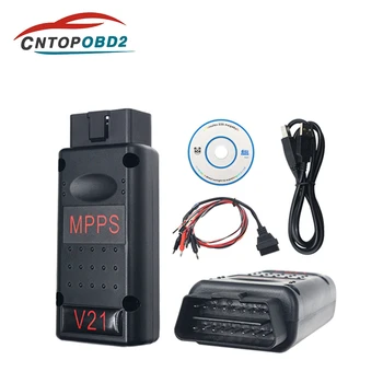 Срок за Използване на услугата MPPS V22 Версия MPPS V21 по-Добре, отколкото mpps v18/V16 OBD2 ECU Чип тунинг Инструмент Светлини Пренасочване на кабел INKL Контролна сума