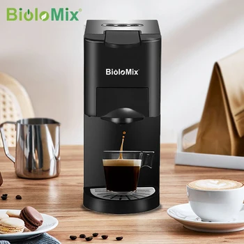 Кафемашина BioloMix 3 в 1 Еспресо с няколко капсули за кафе Nespresso, Dolce Gusto и кафе на прах