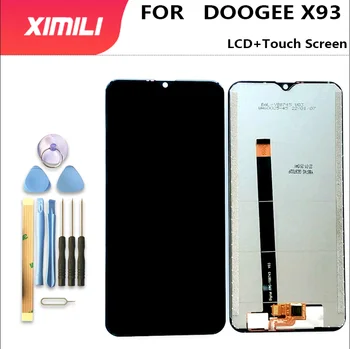 Нов Оригинален 6,1 инча Doogee X93 Сензорен Екран + 1280*600 LCD Дисплей възли За Doogee X93 Смяна + Инструменти
