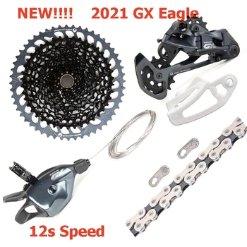 Новост! 2021 SRAM GX EAGLE Groupset 12 степени на МТВ Аксесоари за велосипеди 10-52/50T Предизвика превключване на Задна ключа XD Касета K7 Верига