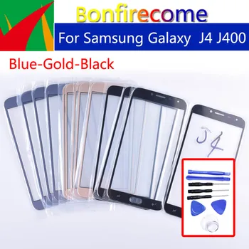 J4 За Samsung Galaxy J4 J400 J400F J400F/DS J400G/DS J400G SM-J400F Предното Външно Стъкло за Подмяна на лещата докосване на екрана от 5.5 