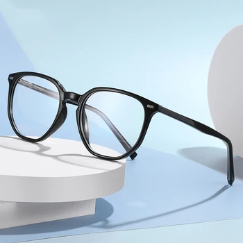 Рамки за Очила с Блокиране на синя Светлина за Мъже и Жени, Оптични Рамки за Очила по Рецепта, Пълна Дограма, Пластмасови Очила Rx-можно