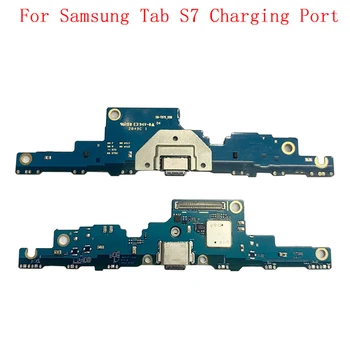 Оригинален USB Конектор За Зареждане на Порт Таксите Гъвкав Кабел За Samsung Tab S7 T870 T875 кабел за зареждане Конектор резервни Части За Ремонт на
