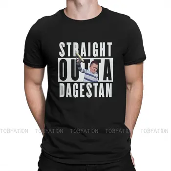 Straight Outta Dagestan Специална Тениска Hasbulla Magomedov Тийнейджърката Ежедневни Тениска Размер S-6XL най-Новата За Мъже И Жени