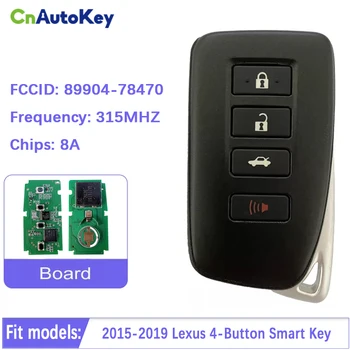 Умно Дистанционно Ключ за Lexus 2015-2019 HYQ14FBA AG ТАКСА 2110 Подмяна PN 89904-78470 Вторичен пазар 4 бутона CN052014
